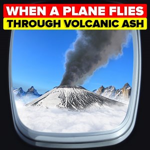 In this video, pilots flying through volcanic ash faced a life-or-death emergency when their airplane's engines failed. In an incredible display of airmanship and quick thinking, they had to think about what to do. | The Infographics Show