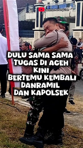 RAIDER DAN BRIMOB SENIOR BERTEMU KEMBALI #tni #polri