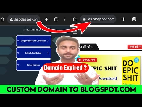 Remove Custom Domain from Blogger Easily | custom domain blogger se kaise hataye ?