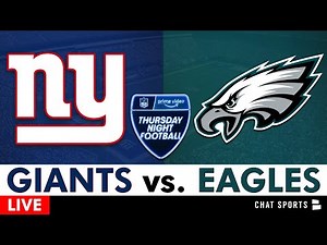 Giants vs. Eagles Live Streaming Scoreboard, Free Play-By-Play, Highlights | NFL on Prime Video