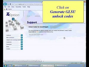 Unlocking the GLSU License
