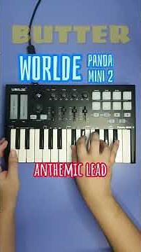 Butter - BTS (Garageband midi controller looping) | Worlde Panda Mini 2 #shorts #butter #bts