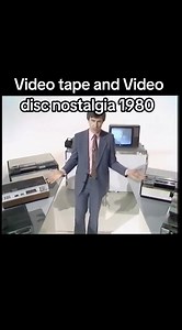 Video tape and Video disc nostalgia 1980 #nostalgia #videodisc #videotape #vhs #vcd #laserdisc #technology #retro #vintage #retrospectivaspotify #retrotech #vhsplayer #sony #phillips #bush #jvc #childhood #childhoodmemories #oldschool #doyouremember #electronics #entertainment #movieplayer #technolovers #80snostalgia #80skid #80sthrowback #80sbaby #80smusic | Nostalgia Wizard