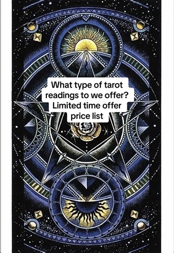 Take a look at what tarot services we currently offer🔮 Dm for a private reading✨ #tarot #tarotcommunity #