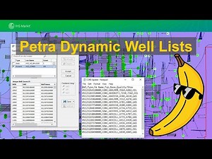Dynamic Well Lists in Petra