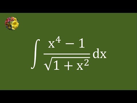Method 2: Solving Indefinite Integrals with Basic Techniques