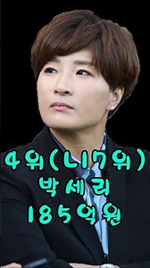 역대 통산 한국선수 LPGA 생애 상금 순위 톱11