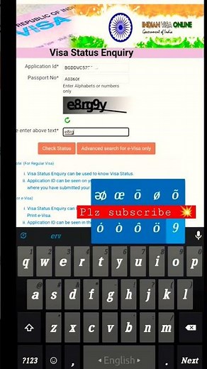 How to check you Indian visa application 💥💥💥🙋‍♂️🙋‍♂️