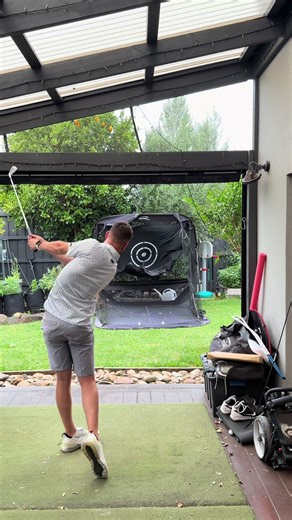 Practice Your Golf Swing in the Backyard