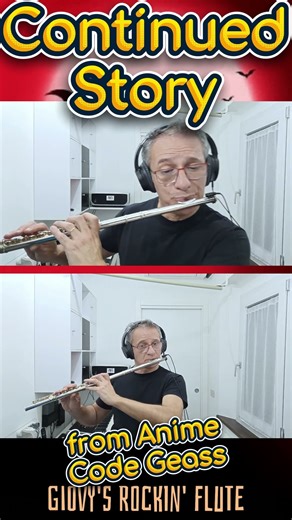 Continued Story flute duet from anime Code Geass flute cover #continuedstoryflute #animeflute