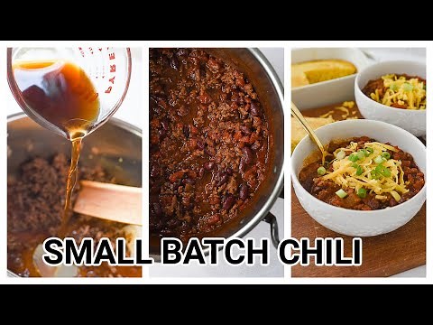 Small Batch Chili for Two