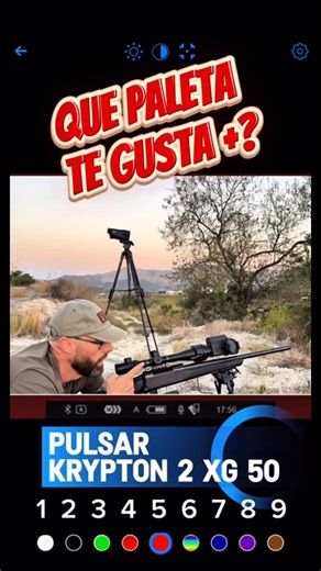 Fjg Hunter on Instagram: "😱 127 metros, 9 paletas de color y una visión de leyenda. ⚡️ ( Depredador) Ponemos a prueba el Pulsar Krypton 2 XG50, el dispositivo que convierte tu óptica diurna en una herramienta de caza digna de Hollywood. 🎬 Disponible en España a través de @makers_vision, tu distribuidor oficial para toda la gama Pulsar. 🇪🇸 ¿Cuál de las paletas de color es tu favorita para detectar? Cuéntanos abajo. 👇 #Predator #PulsarKrypton #MakersVision #ThermalVision #CazaMayor OutdoorTec