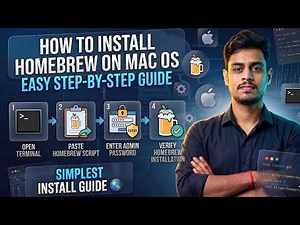 7. How to Install Homebrew on macOS (Step-by-Step) | DevOps Tools Setup