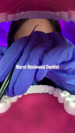 Delicious Dental ASMR: Scrape, Brush, and Floss Teeth