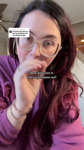 Plus Size Hanes Set Review for Christmas Shopping