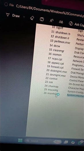 26 Windows Run Commands Only Experts Know 💻 #shorts