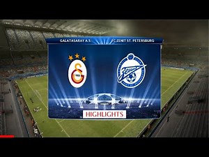 HIGHLIGHTS - Galatasaray v Zenit ‐ Final Stage - UEFA Champions League - PES 2013