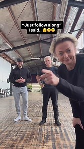 I’m loving having fun with this trend with everyone, to see their reaction! . @scottcole2936 is an awesome pro dancer, but nothing prepared him for my foolishness, and @doug.troon is a great student who is always up for my silly fun 🤩 🤪 . Loving the new @lighthouseballroom studio. It’s such a cool space to dance and teach in, but trust me, the dancing is usually a lot better than my little silly dance lesson here 🤣🤣 . . . . #dance #trend #sillydance #cupidshuffle #foryou #fyp #nz #newzealand