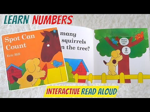 Spot Can Count Read Aloud Book for Kids | Counting 1-10 | Learn Numbers for Toddlers