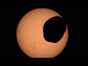 Beeindruckende Aufnahmen: Nasa-Rover nimmt Sonnenfinsternis vom Mars auf