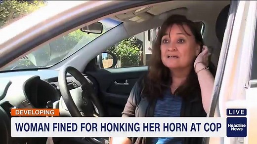 22K views · 123 reactions | Why was this woman fined for honking her horn at a cop? | HLN | Facebook
