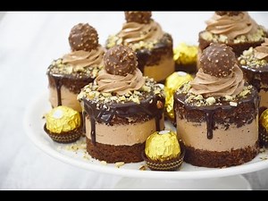 Ferrero Rocher Mini Cakes