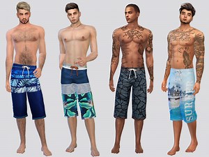 McLayneSims' Sims 4 Male Swimwear