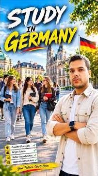 Study in Germany 2026 🇩🇪 Best Courses!#studyingermany #study