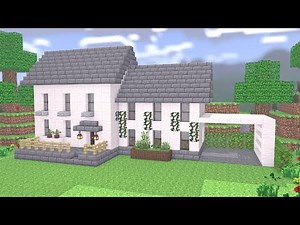 Easy-to-Build Beautiful Modern House Tutorial | Minecraft