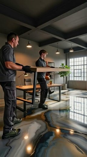 Industrial-Modern Home Office Loft | Full Transformation Timelapse