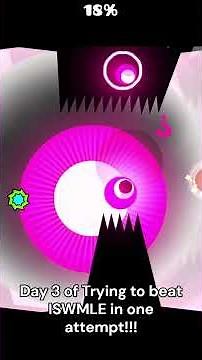 Trying to Beat ISpyWithMyLittleEye in One Attempt - Day 3 #geometrydash #gd