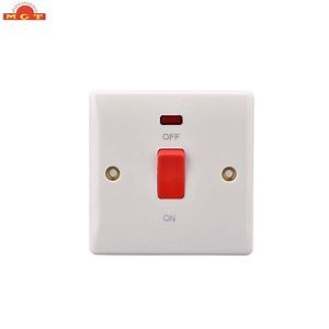 [Hot Item] 45A Wall Switch Electric Push Button Switch with Neon Light