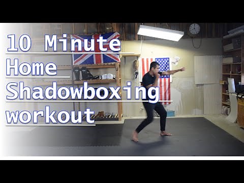10 min FAT LOSS Shadowboxing Workout for Beginners at Home (Follow Along!) (2020)