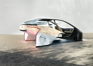 BMW unveiled its BMW i Inside Future sculpture at CES 2017