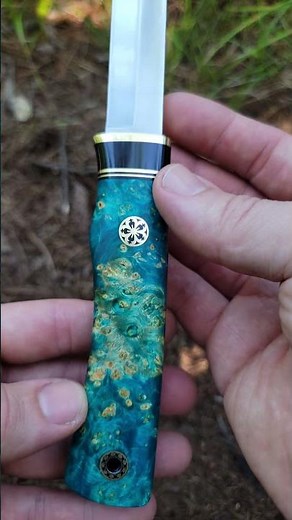 Handmade utility all-aroud knife. Puukko.