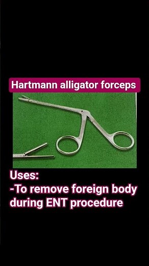 #instrument #hartmann alligator forceps #medical #practical