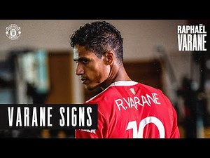 Welcome to Manchester United Raphael Varane! | New Signings 2021/22