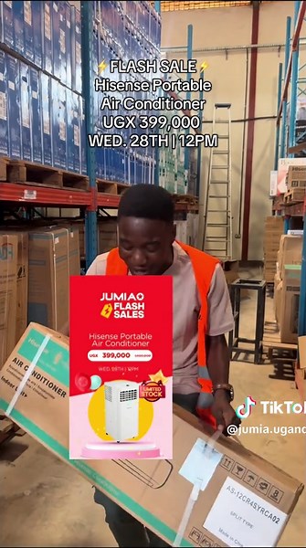 ⚡️FLASH SALE⚡️ Hisense Portable Air Conditioner U6x 399,000 WED. 28TH | 12PM