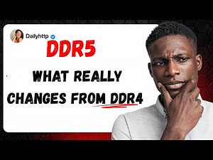 DDR5 vs DDR4 — Benchmark, Latency, and Real Performance Test!