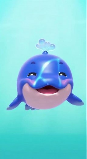 Meet the Gentle Giant! 🐋💙 Watch the Blue Whale’s peaceful journey under the ocean waves!