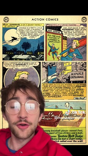 Supergirl's First Appearance in DC Comics