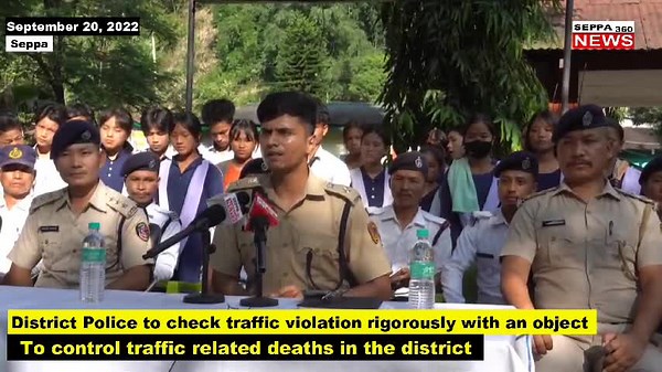 16K views · 573 reactions | District Police to check traffic violation rigorously with an object to control traffic related deaths in the district. | Seppa 360 News | Facebook