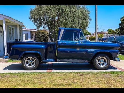 1960 Chevrolet C10 Apache Stepside Pickup Walk-around Video