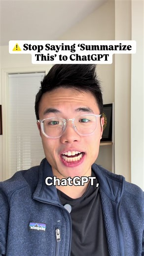 Stop wasting ChatGPT’s potential with basic summarize requests. These five advanced prompts transform how you extract insights from any content. Learn to analyze like consultant, uncover hidden assumptions, dissect research papers, create executive summaries with action steps, and generate policy briefs that cut through complexity. Each prompt is designed to push Al beyond surface-level responses and deliver strategic value you can actually use in your work. #ai #chatgpt #prompts #promptengineer