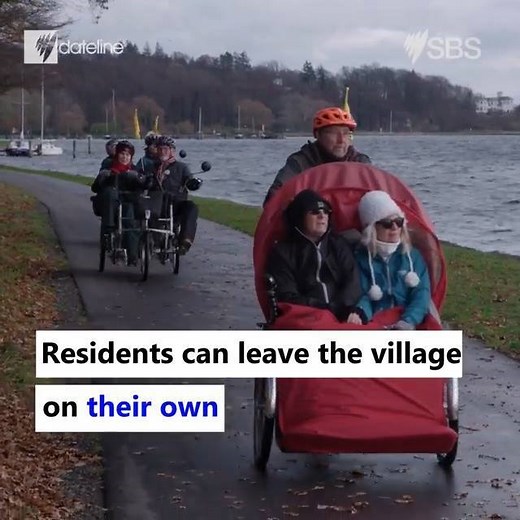124K views · 1.6K reactions | In Denmark, this self-contained dementia village has corridors that look like the main streets of a town, and residents' housing reflects their interests and passions. We love hearing about these wonderful initiatives that help make residents' lives more fulfilling. Video: SBS News | Queensland Nurses and Midwives' Union | Facebook