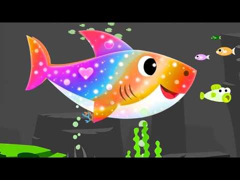 [10 minute loop] Baby Shark Dance Remix [Sound Variations Remix] 🎶 | Fun Sound Variations for Kids