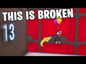 I BROKE a 75 Level DEFAULT DEATHRUN in Fortnite Creative!