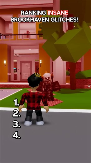 ESSES GLITCHES FORAM INSANOS! 🤯 #roblox #brookhaven | roblox