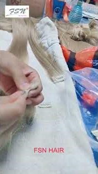 How to Sew Clip-On Hair Extensions | FSN HAIR – High-Quality Hair & Expert Service!