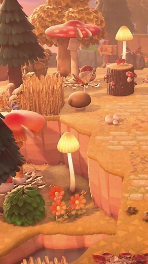 Exploring Autumn Cottagecore Island in Animal Crossing